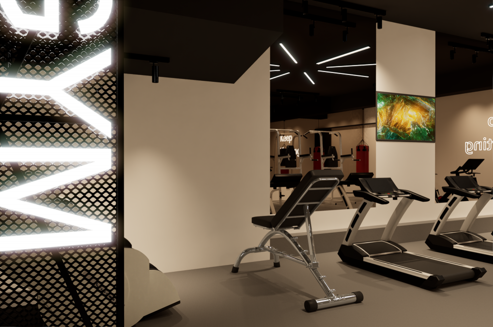 文山一分局B1F健身