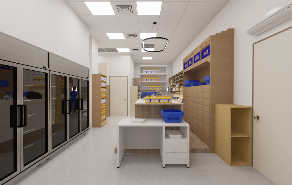 彰化秀傳醫院_門診中醫櫃台設計