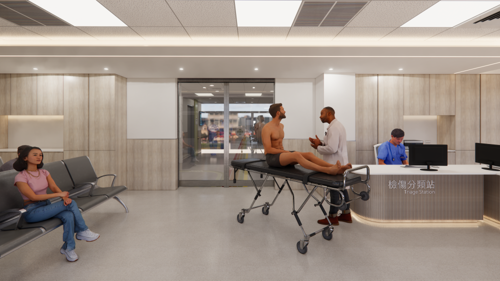 彰秀醫院_急診室規劃設計案