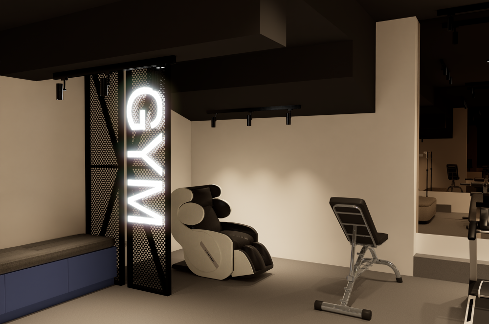 文山一分局B1F健身房裝修工程