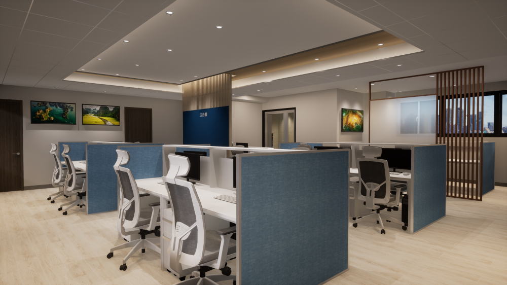 帆華旅行社裝修設計工程