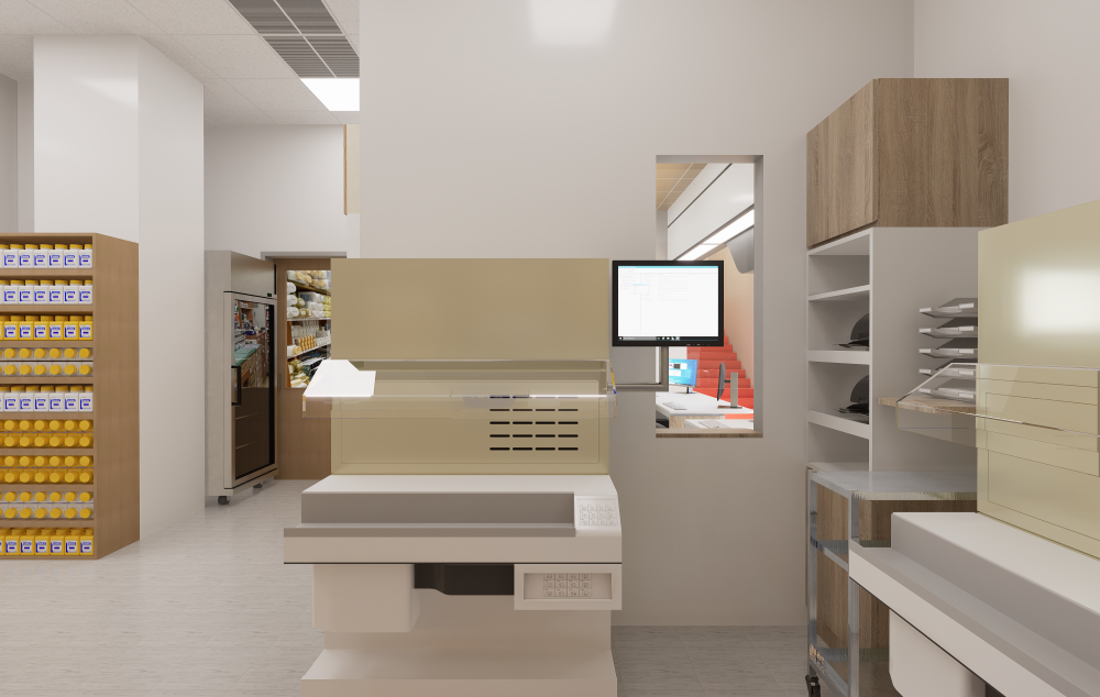 彰化秀傳醫院_門診中醫櫃台設計