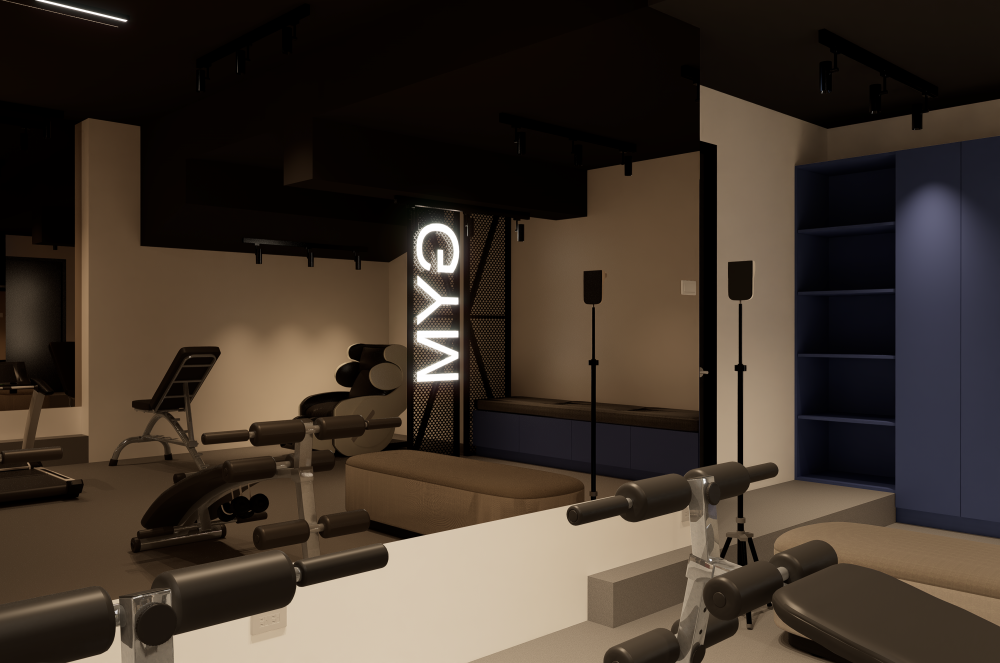 文山一分局B1F健身房裝修工程