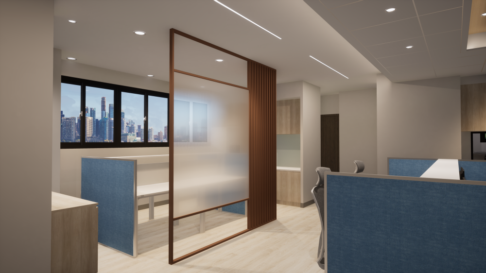 帆華旅行社裝修設計工程