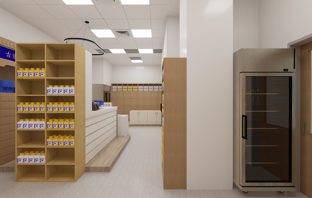 彰化秀傳醫院_門診中醫櫃台設計