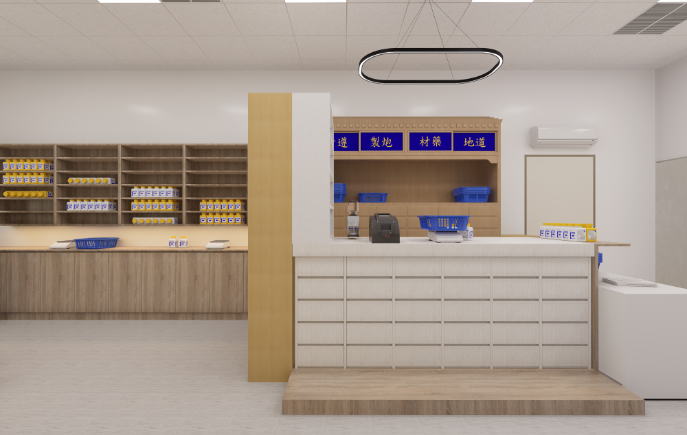 彰化秀傳醫院_門診中醫櫃台設計