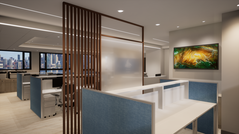 帆華旅行社裝修設計工程